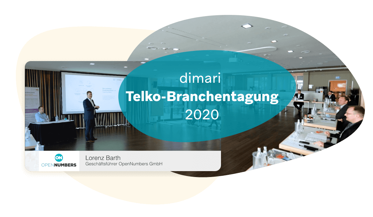 Telko Branchentagung dimari Lorenz Barth OpenNumbers