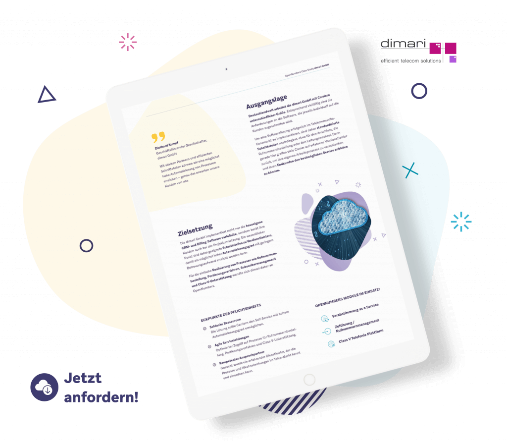 dimari GmbH - OpenNumbers - CaseStudy