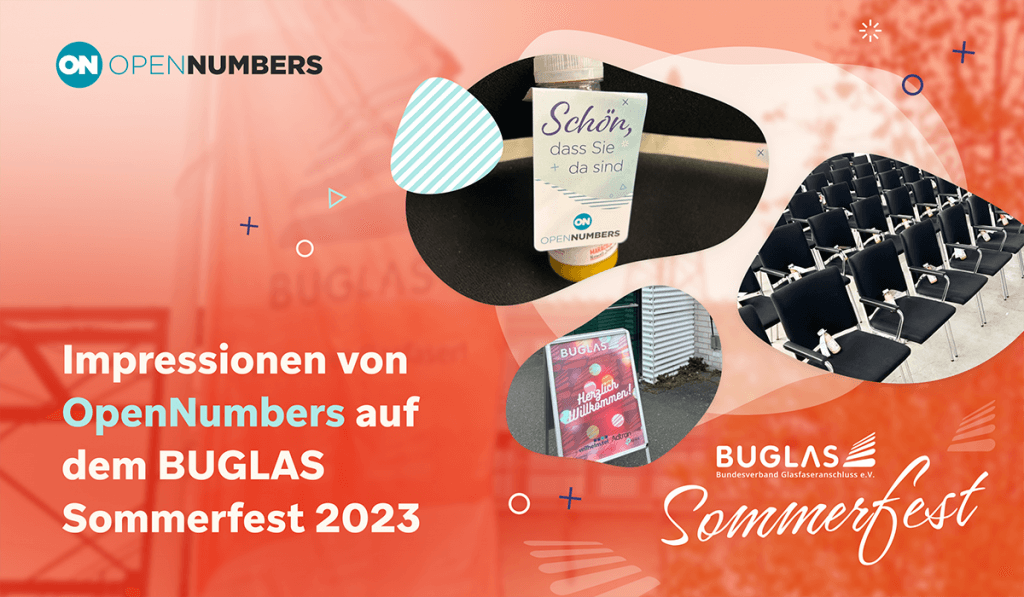 Impressionen von OpenNumbers auf dem BUGLAS Sommerfest 2023 ...