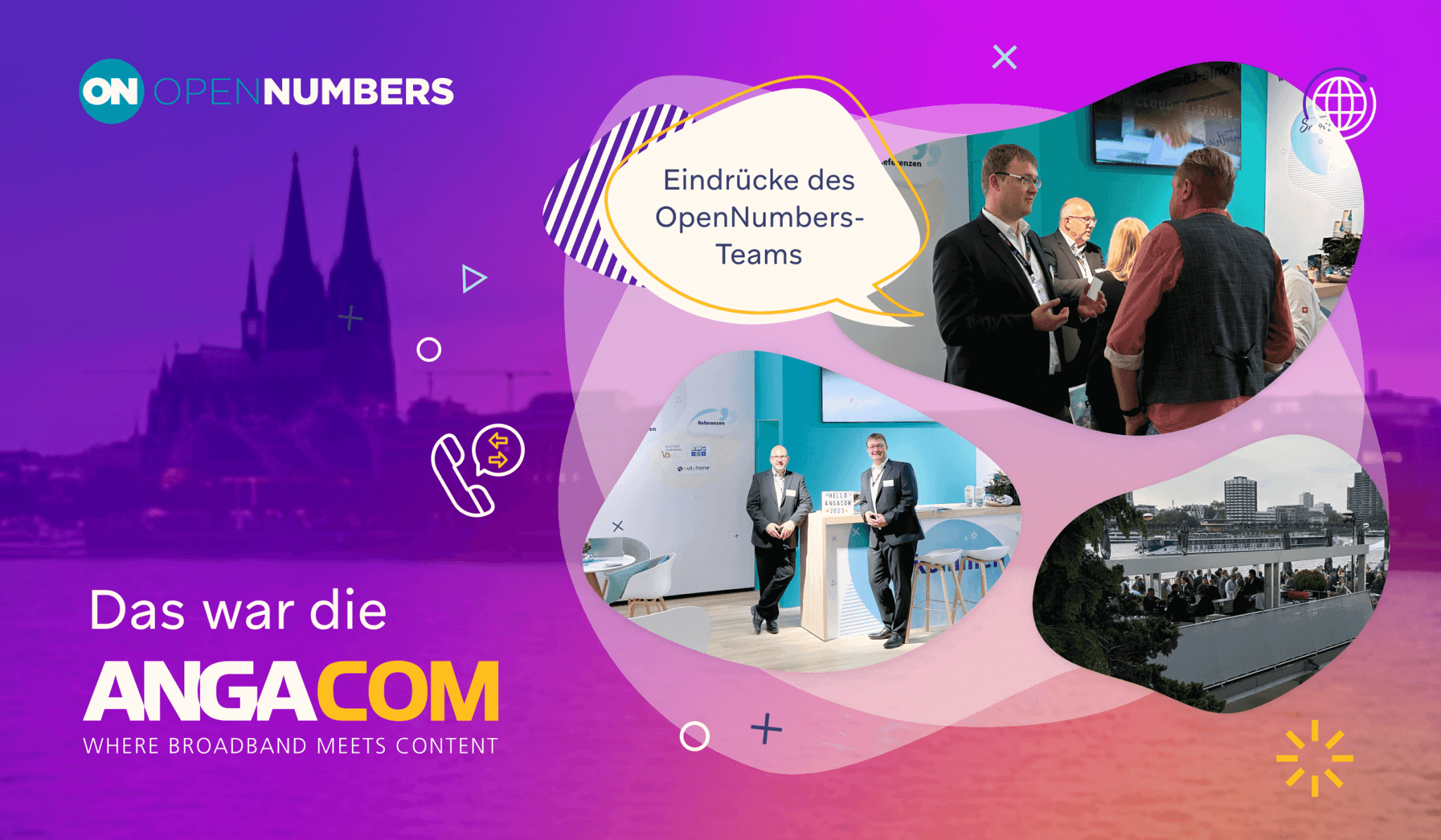 Das war die anga com 2023 opennumbers gmbh